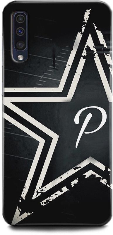 INDICRAFT Back Cover for Samsung Galaxy A50s, P letter, Printed  (Multicolor, Shock Proof)