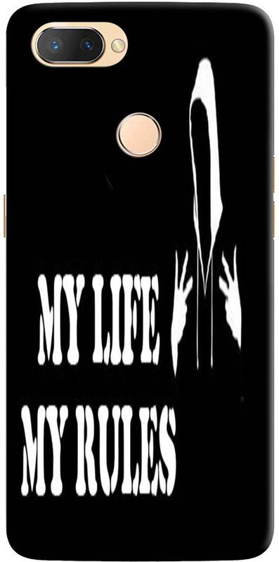 HI5OUTLET Back Cover for OPPO A5S,REALME 2,OPPO F9 PRO,OPPO A12,OPPO A7, OPPOF9,REALME 2 PRO, REALME U1  (Black, White, Flexible, Silicon)