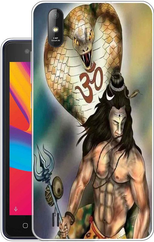 Vascase Back Cover for Lava Z1  (Multicolor, Dual Protection, Silicon, Pack of: 1)