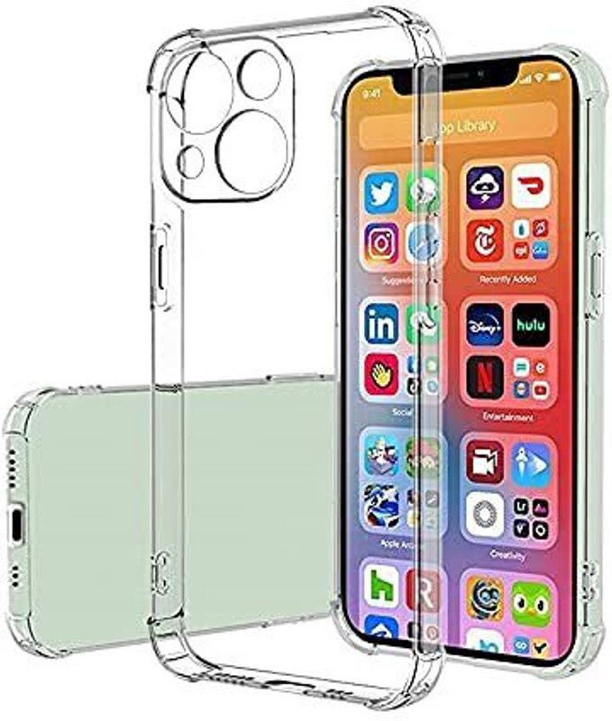 Chronic Back Cover for APPLE iPhone 14  (Transparent, Shock Proof, Silicon, Pack of: 1)
