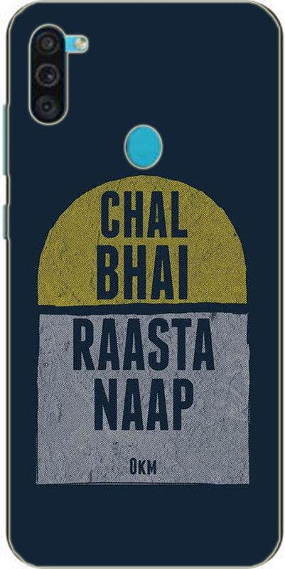 METOO Back Cover for Samsung A11, Text,Shayari, Funny Quote Design back cover, Print : 161  (Multicolor, Dual Protection, Silicon, Pack of: 1)