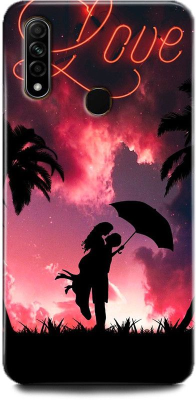 Afterglow Back Cover for OPPO A31 GIRL BOY, LOVE, ANIME, PINK, CUTE GIRL, DOLL  (Multicolor, Shock Proof)
