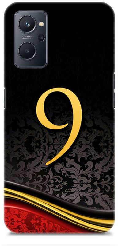 Mast Kalandar Back Cover for realme 9i  (Black, Yellow)