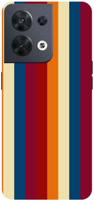 Wall Art Back Cover for OPPO RENO 8 (5G) Skys Plus, Pride Gay, Sport Pattern, Ratro Printed  (Multicolor, Dual Protection, Pack of: 1)