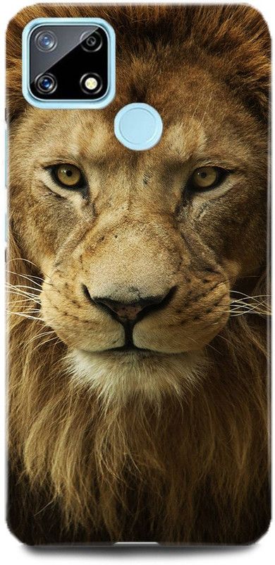 MP ARIES MOBILE COVER Back Cover for Realme Narzo 20, Lion,The,King,Of,Jungal,Lion,Face,Angry,Lion,  (Multicolor, Hard Case)