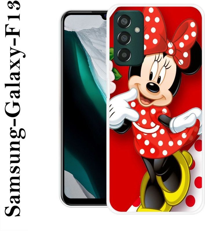 SHIVKUDI Back Cover for Samsung Galaxy F13  (Multicolor, Grip Case, Silicon)