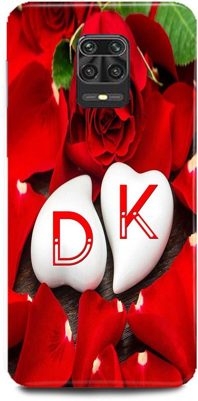 MP ARIES MOBILE COVER Back Cover for Redmi Note 9 Pro/M2003J6A1I,D Loves K Name,D Name, K Letter, Alphabet,D Love K NAME  (Multicolor, Hard Case, Pack of: 1)