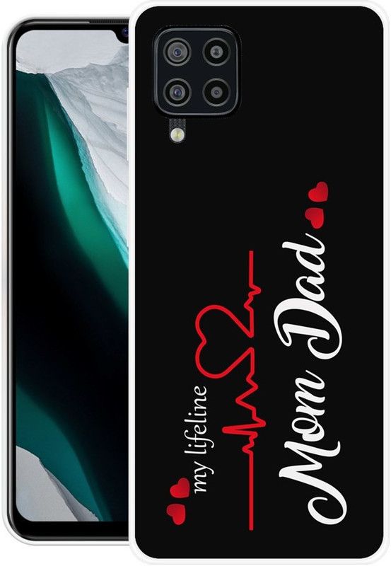 SHIVKUDI Back Cover for Samsung Galaxy F22  (Black, Grip Case, Silicon)