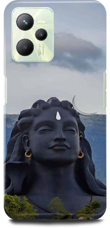 play fast Back Cover for Realme C35, RMX3511 ADIYOGI, SHIVA, STATUE, SHIV, JI, MAHADEV, MAHAKAL  (Grey, Hard Case, Pack of: 1)