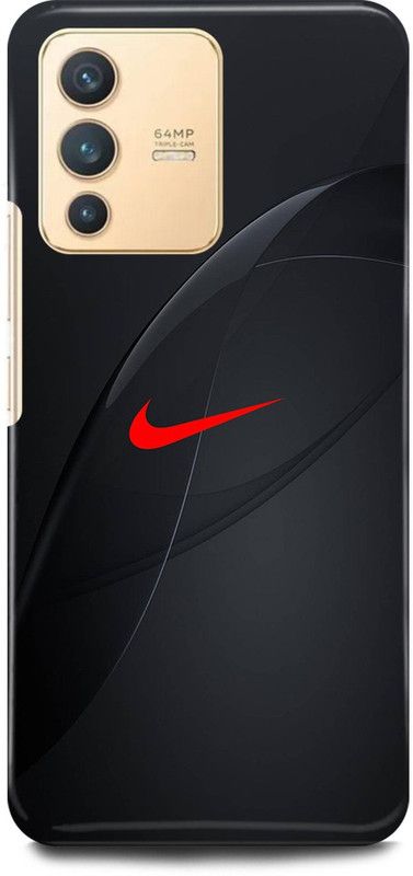 play fast Back Cover for Vivo V23 Pro 5G, V2132 NIKE, SIGN, LOGO, EMBLEM  (Black, Hard Case, Pack of: 1)