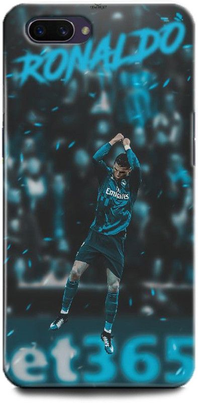 GRAFIQE Back Cover for OPPO A3s/ Cristiano Ronaldo, Ronaldo 7, CR-7, Real Madrid, Football  (Multicolor, Shock Proof, Pack of: 1)