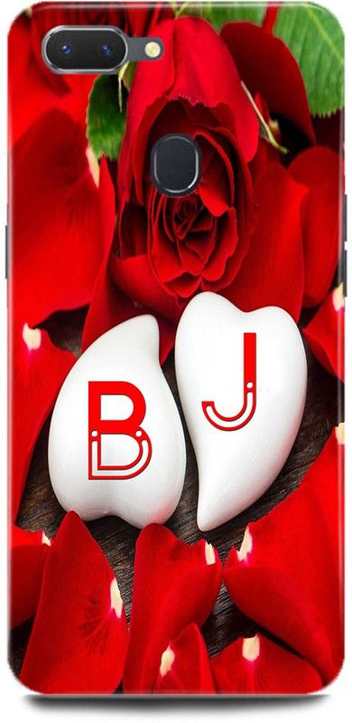 MP ARIES MOBILE COVER Back Cover for OPPO F9 Pro/CPH1823,B Loves J Name,B Name, J Letter, Alphabet,B Love J NAME  (Multicolor, Hard Case, Pack of: 1)