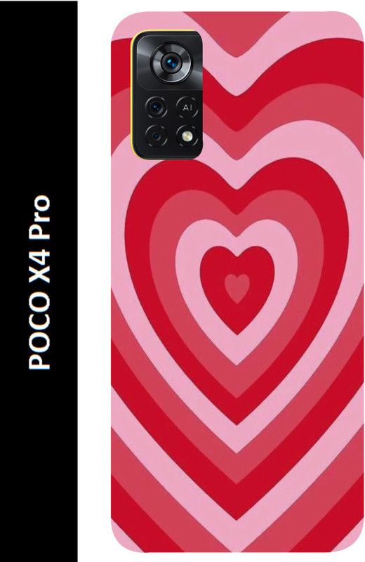SillyStore Back Cover for POCO X4 Pro  (Multicolor, Grip Case, Silicon, Pack of: 1)