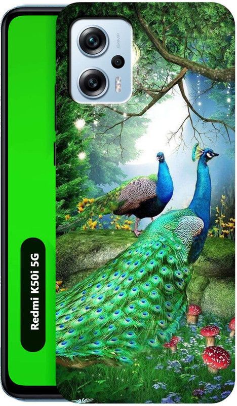 BUYMORE Back Cover for Redmi K50i 5G  (Multicolor, Dual Protection, Silicon, Pack of: 1)