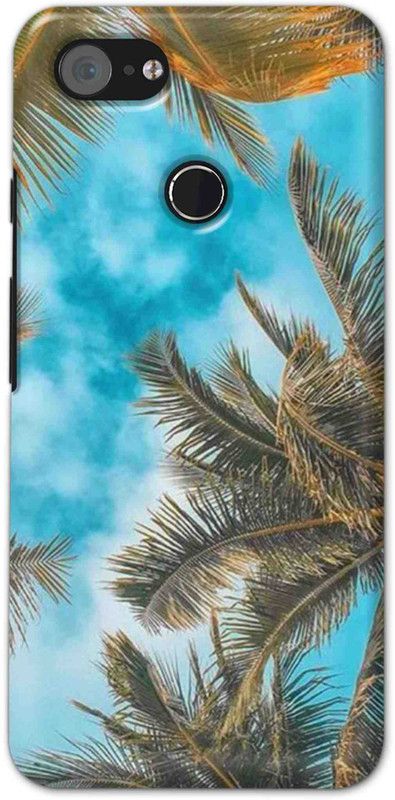 NDCOM Back Cover for Google Pixel 3 XL Sky And Tree Printed  (Multicolor, Hard Case, Pack of: 1)
