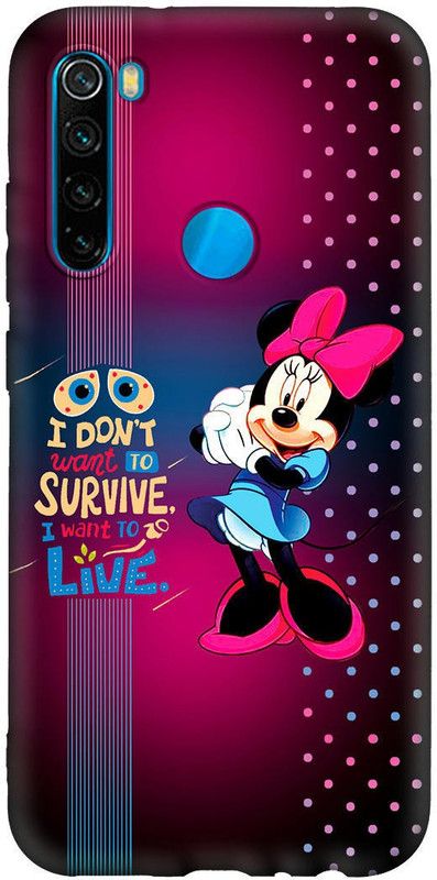 PrintWoodies Back Cover for MI REDMI NOTE 8  (Multicolor)