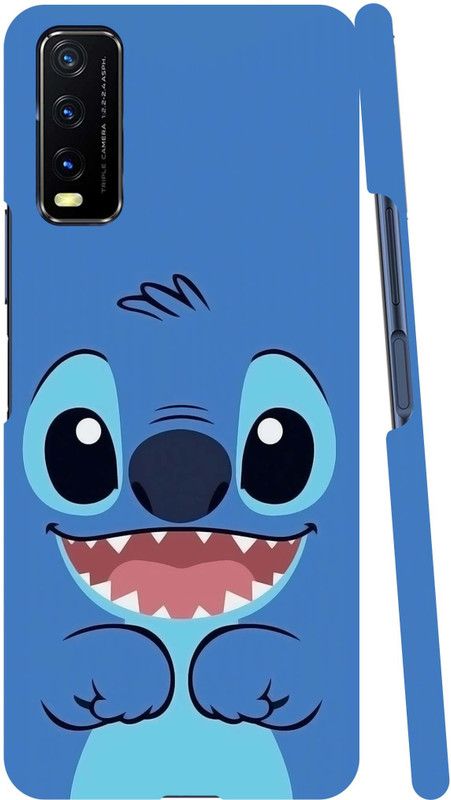 GS PANDA COLLECTIONS Back Cover for VIVO Y20  (Blue, Pack of: 1)