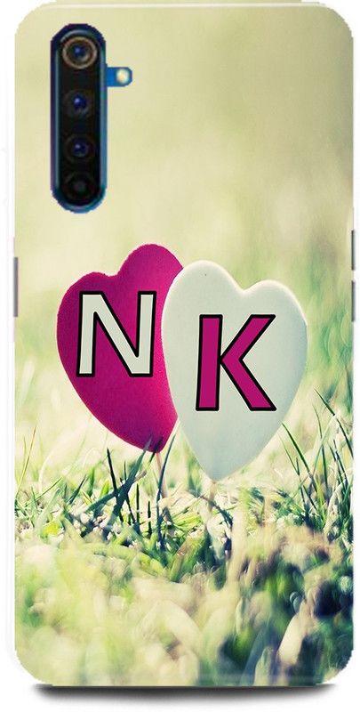 MP ARIES MOBILE COVER Back Cover for Realme 6i/RMX2002,N Loves K Name,N Name, K Letter, Alphabet,N Love K NAME  (Multicolor, Hard Case, Pack of: 1)