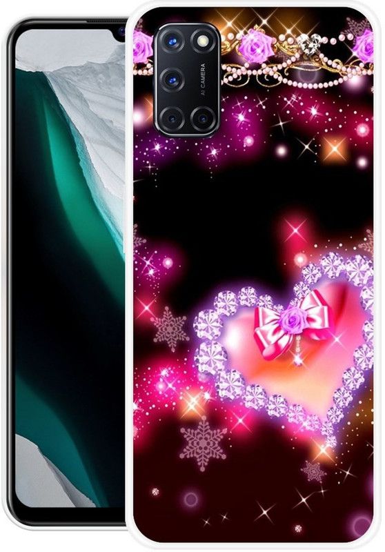 Sswastik Back Cover for Oppo A52  (Multicolor, Grip Case, Silicon)