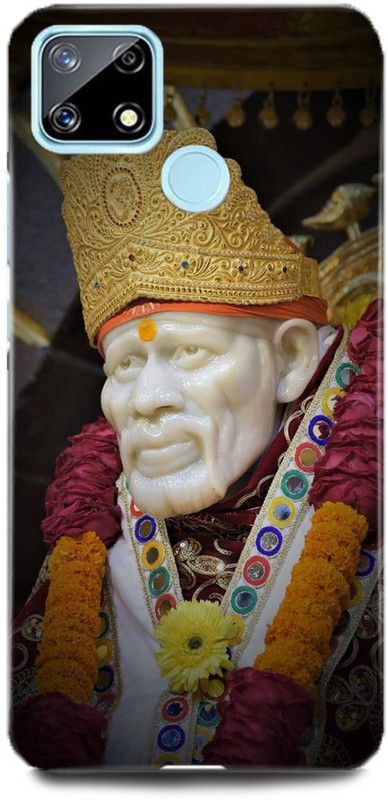 FUGGA Back Cover for realme C25, RMX3193, SAI, BABA, SAI, NATH, SHIRDI, KE, SAI, BABA, GURU  (Multicolor, Hard Case, Pack of: 1)