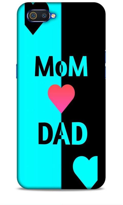 CRAFTARA Back Cover for Realme C2  (Blue, Black)