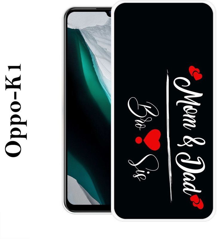 redfly Back Cover for Oppo K1  (Multicolor, Grip Case, Silicon)