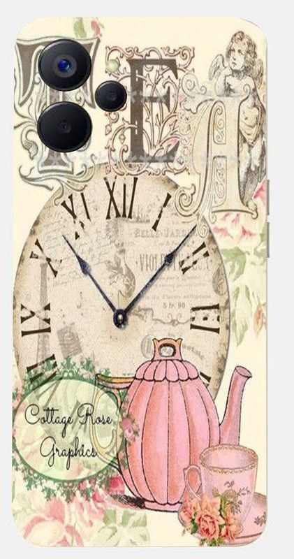 AC ADITI CREATIONS Back Cover for REALME 9I  (Multicolor, Waterproof)