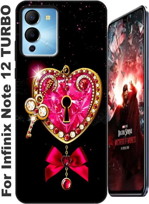YornoSis Back Cover for Infinix Note 12 Turbo 2769  (Pink, Flexible, Silicon, Pack of: 1)