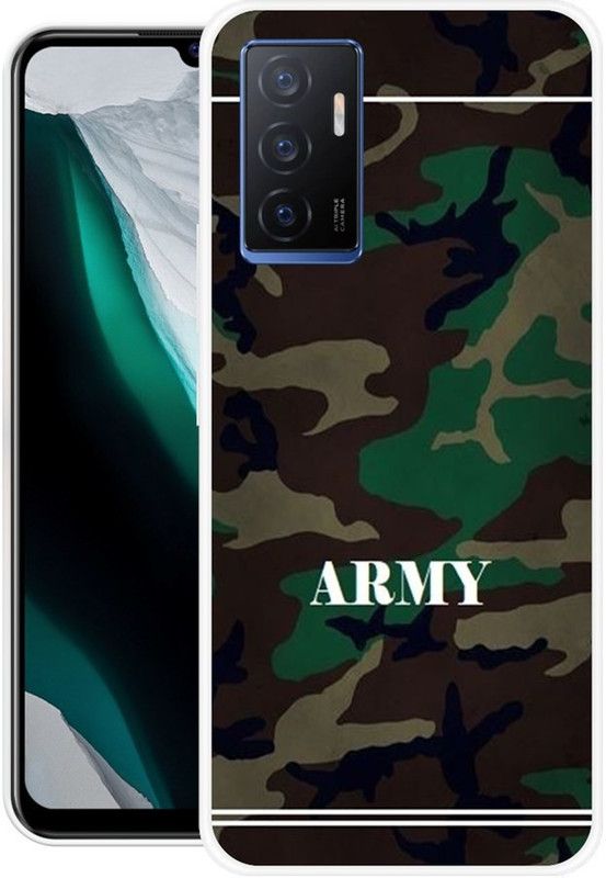 vaidik Back Cover for Vivo V23e 5G  (Multicolor, Dual Protection, Silicon, Pack of: 1)