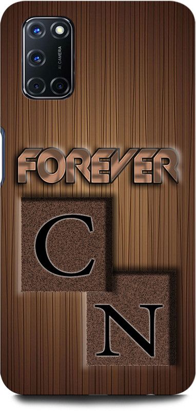 INTELLIZE Back Cover for OPPO A52 CN, C LOVE N, N LOVE C, C LETTER, N LETTER, CN NAME  (Multicolor, Hard Case, Pack of: 1)