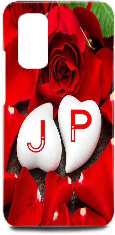 Dimora Back Cover for Vivo V20/V2025,J Loves P Name,J Name, P Letter, Alphabet,J Love P NAME  (Multicolor, Hard Case, Pack of: 1)