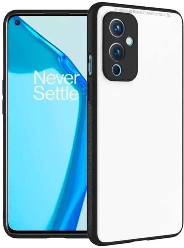 Imperium Back Cover for OnePlus 9  (White, Dual Protection, Pack of: 1)