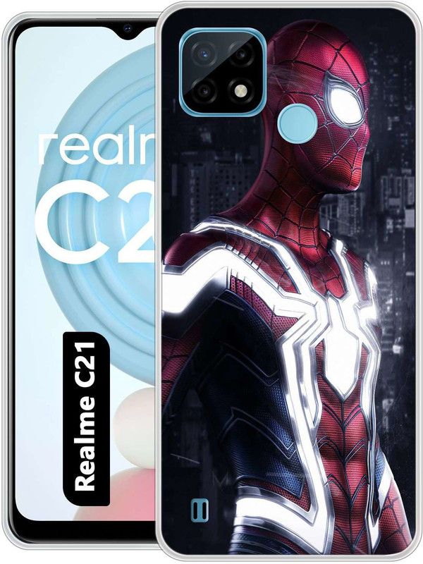 Rstyle Back Cover for Realme C21  (Multicolor, Dual Protection, Silicon, Pack of: 1)