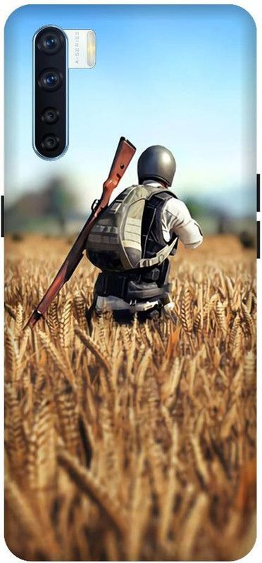 artocus Back Cover for OPPO F15, OPPO F15 Pubg Printed Back Cover  (Multicolor, Hard Case, Pack of: 1)