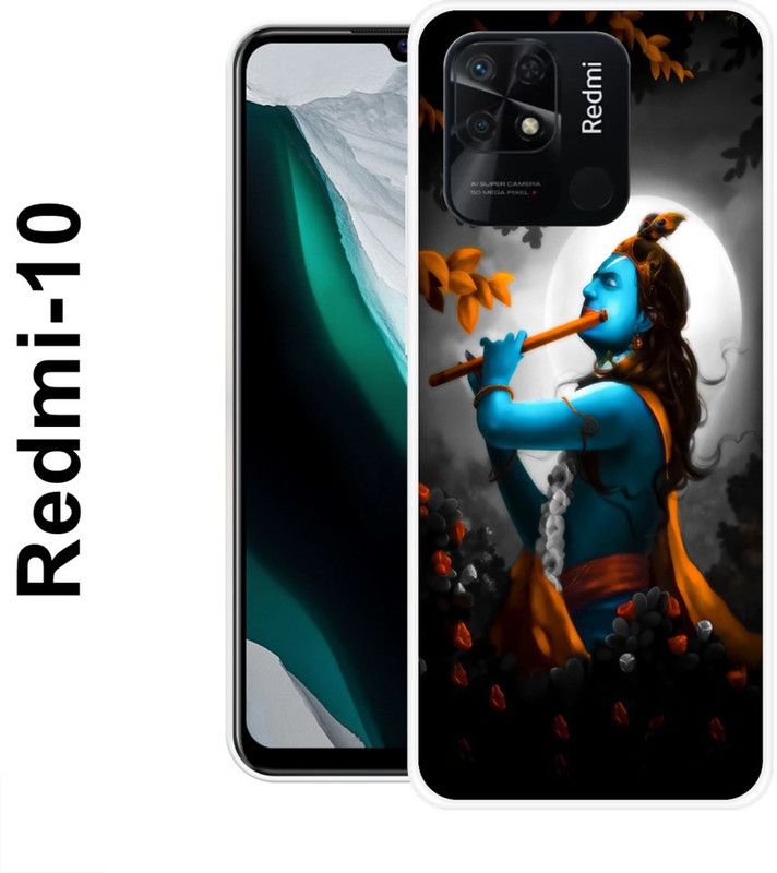 REALKING Back Cover for Redmi 10  (Multicolor, Grip Case, Silicon)