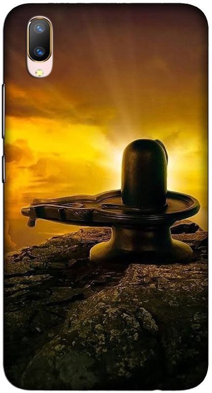 CROKIAN Back Cover for ViVO V11 Pro Shiva Shivling Back Cover  (Multicolor, Hard Case, Pack of: 1)