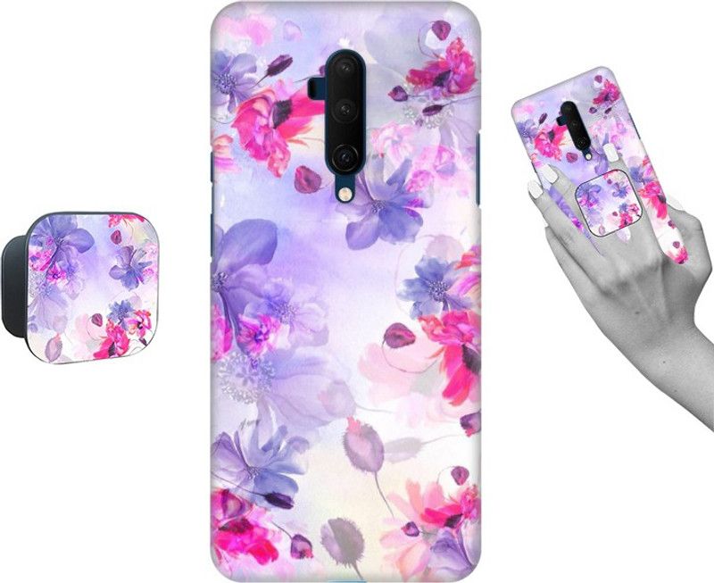 COBIERTAS Back Cover for Oneplus 7T Pro  (Multicolor, Cases with Holder)