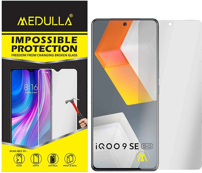 Medulla Impossible Screen Guard for Iqoo 9 Se 5G  (Pack of 1)