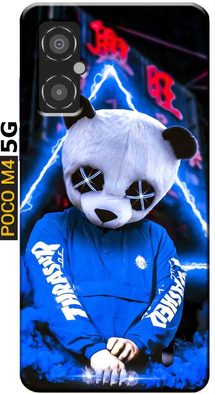YornoSis Back Cover for Poco M4 5G 2646  (Multicolor, Matte Finish, Silicon, Pack of: 1)