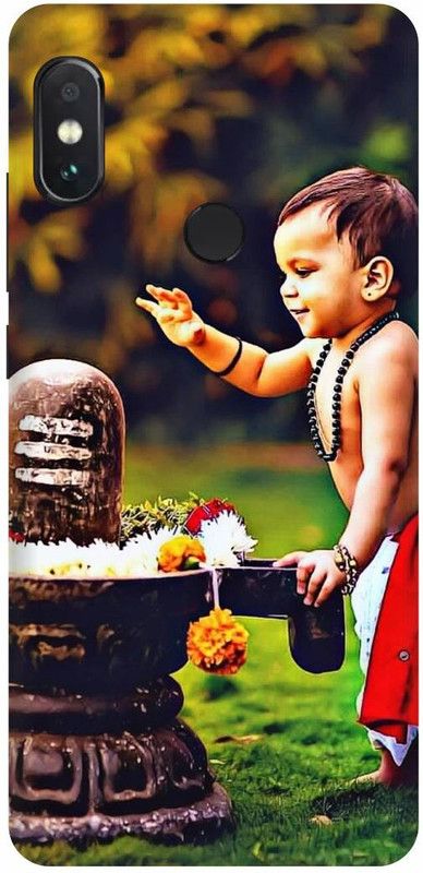 play fast Back Cover for Redmi Note 6 Pro, M1806E7TI, SHIV, SHIVJI, MAHADEV, MAHAKAL, SHIVLING  (Yellow, Hard Case, Pack of: 1)