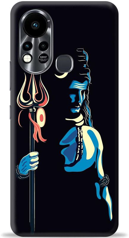 Crafter Back Cover for Infinix Hot 11S  (Black, Shock Proof, Pack of: 1)