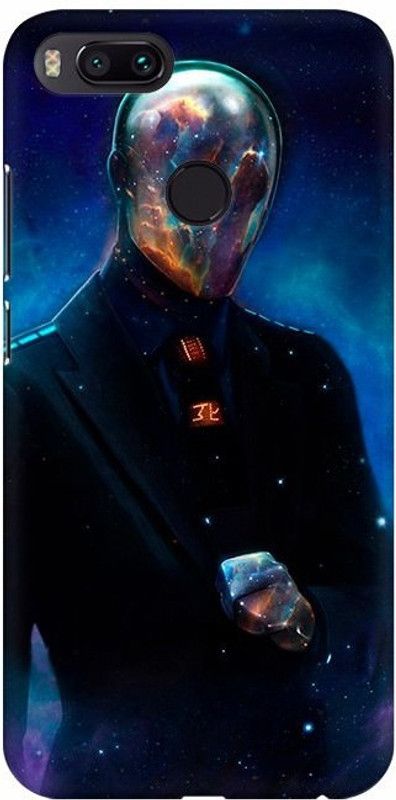 Vastate Back Cover for Vivo 91  (Black, Dual Protection)