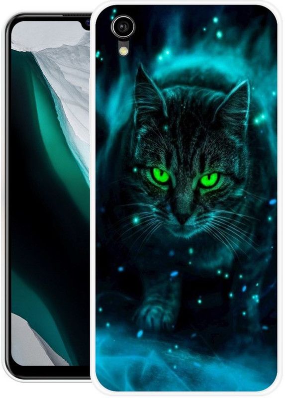 JAYFOX Back Cover for Vivo Y90  (Blue, Silicon)