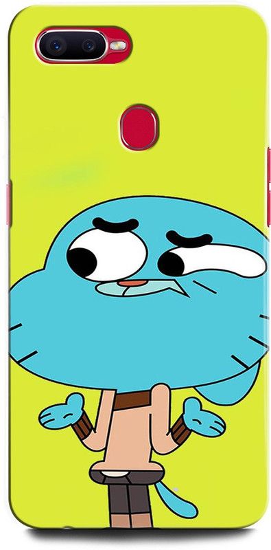 ORBIQE Back Cover for OPPO F9 Pro 1823 GUMBALL, LOVE, ART  (Multicolor, Hard Case, Pack of: 1)