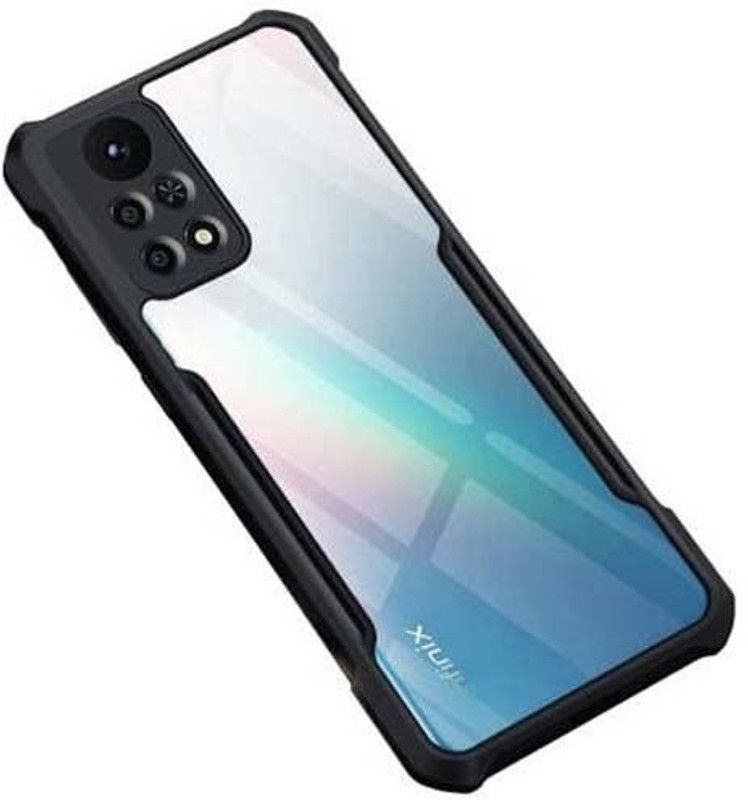 S-Hardline Back Cover for infinix Note 11s, Flexible shock absorbing TPU body  (Transparent)