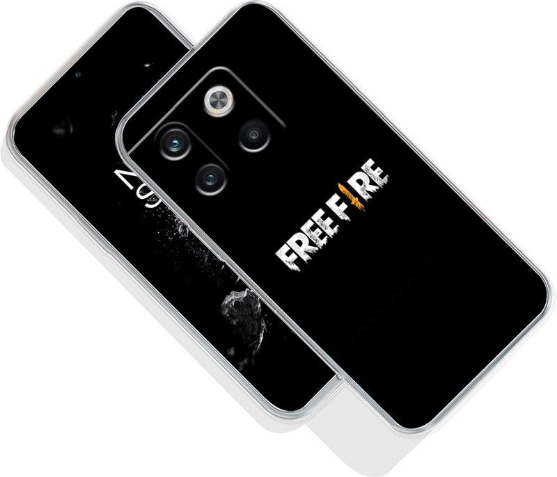 omnmo Back Cover for OnePlus 10T 5G  (Black, White, Dual Protection, Silicon, Pack of: 1)