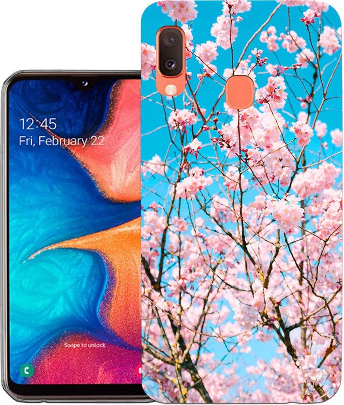 kridha Back Cover for Samsung A20E back cover | Samsung SM-A202F back cover | SM-A202F | Design_133  (Multicolor, Flexible, Silicon, Pack of: 1)