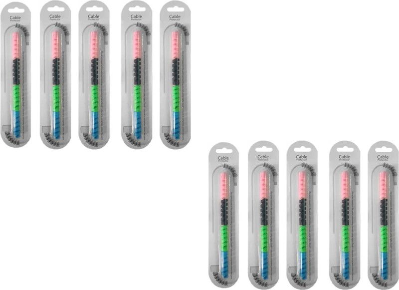 shopncreate 40 CABLE PROTECTOR Cable Protector  (Multi Color)