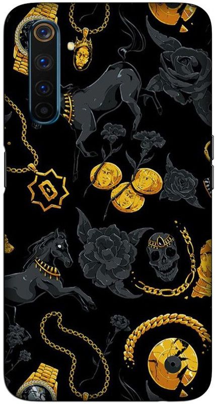 CROKIAN Back Cover for Realme 6 Pro Rich man Design Back Cover  (Multicolor, Hard Case, Pack of: 1)