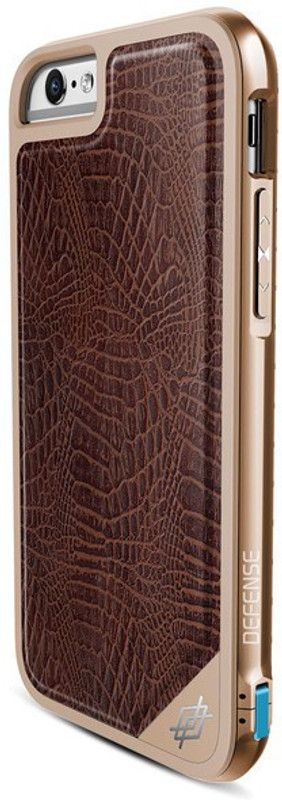 X-Doria Back Cover for Apple iPhone 6, Apple iPhone 6S  (Brown, Pack of: 1)